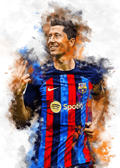 Plakat Robert Lewandowski