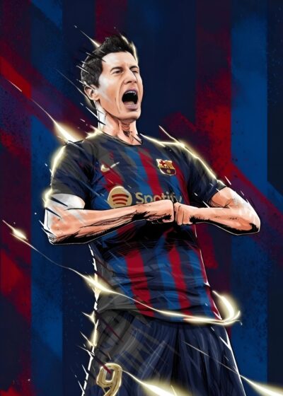 Plakat Robert Lewandowski